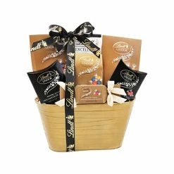 Best deal 👏 Gourmet Gifts Alder Creek Lindt Sampler Gift Basket (FG04985) ⌛