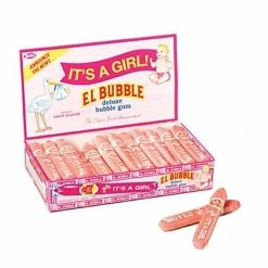 Coupon 🎁 Gum & Mints El Bubble Small Bubble Gum Cigar Boy .7 Oz.; 36 Count Cigars, Pink. 🌟