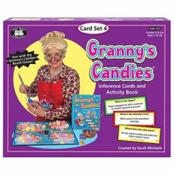 Buy 🧨 Special Education Super Duper Publications Granny's Candies Game, Inferences Add-on, Set 4, Box (GB157) 🛒