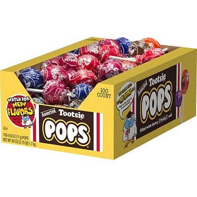 Best reviews of ๐ Tootsie Roll ๐ฌ Candy & Chocolate Tootsie Pops Lollipops, Assorted Flavors, 60 Oz., 100/Box (508) ๐งจ - Image 2