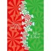 Best Pirce ⭐ Quill Brand Merry 🎁 Christmas Happy Holidays All In A Row 🍬 Candy Holiday Greeting Cards, With A7 Envelopes, 7" X 5", 25 Cards Per Set 🧨