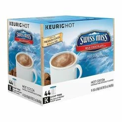 Top 10 🤩 K-Cups Swiss Miss Milk Hot Chocolate, Keurig® K-Cup® Pods, 44/Box (351178) ❤️
