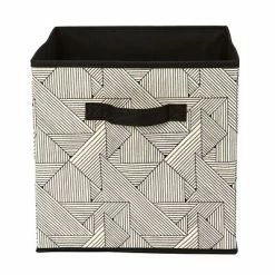 Deals 👏 The Macbeth Collection Storage Cubes Closet Candie Storage Cube Geo Natural (M-77825) 💯
