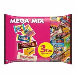 Cheap ❤️ Hershey's 🍬 Candy & Chocolate Hershey Mega Mix Chocolate And Sweets Assortment 🍬 Candy, 🎃 Halloween, 48.29 Oz, Bulk Variety Bag (135 Pieces) (3400093958) 🥰