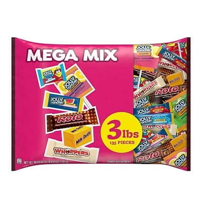 Cheap โค๏ธ Hershey's ๐ฌ Candy & Chocolate Hershey Mega Mix Chocolate And Sweets Assortment ๐ฌ Candy, ๐ Halloween, 48.29 Oz, Bulk Variety Bag (135 Pieces) (3400093958) ๐ฅฐ