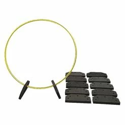 Promo 👍 Sports Accessories Spectrum™ 🍬 Candy-Striped EVA Foam Hoop Holders, 12/Pack 🤩