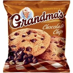 New 😉 Grandma's® Homestyle Chocolate Chip Cookies; 2.5 Oz. Bags, 60 Bags/Box ❤️