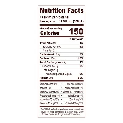 Brand new ๐ Energy & Sports Drinks Fairlife High Protein Chocolate Nutrition Shake, 11.5 Oz., 12/Box (220-01002) ๐งจ - Image 8