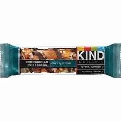 Buy 🎁 Snack Bars KIND® Bar, Dark Chocolate Nuts & Sea Salt, 1.4 Oz., 12/Box (PHW25795) 🌟