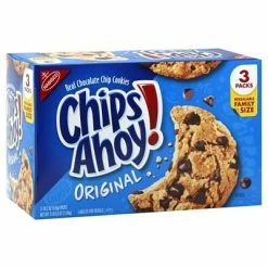 New 😍 Nabisco  Chips Ahoy!® Original Chocolate Chip Cookies, 54.6 Oz. 3/Pack (220-00425) 🔔