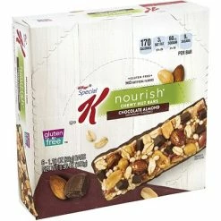 Brand new ⭐ Snack Bars Special K Nourish Chewy Nut Bars Chocolate Almond, 1.16 Oz, 5 Count 🔔