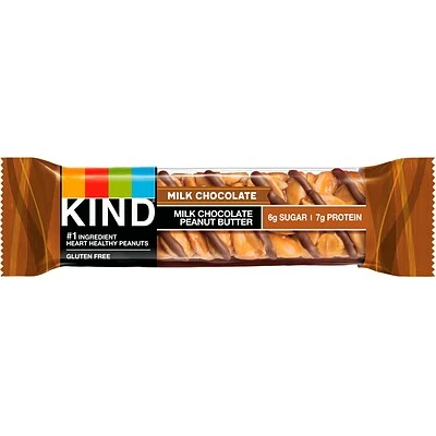 Outlet ⌛ Snack Bars KIND Bar, Milk Chocolate/Peanut Butter, 1.4 Oz.,12/Pack (28352) 🛒 - Image 3