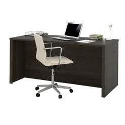 Coupon 🥰 Office Desks Bestar® Embassy 66" Executive Desk In Dark Chocolate 🤩