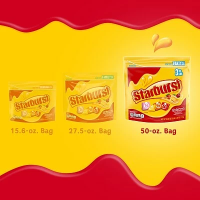 Best Pirce โ๏ธ Candy & Chocolate Starburst Original Fruit Chews, 41 Oz. Resealable Bag (MMM22649) ๐ - Image 4