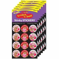 Best deal ✨ Trend Enterprises Stickers & Embellishments TREND Friendship Bears/Chocolate Cherry Stinky Stickers, 48/Pack, 6 Packs (T-83301-6) 🤩