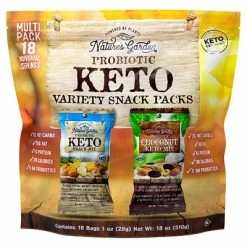 Cheapest ⭐ Snacks & Granola Bars Nature's Garden Keto Variety Snack Pack, Keto Snack Mix And Keto Choconut, 1oz, 18 Ct 🥰