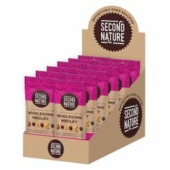 Brand new 😉 Dried Fruit, Nuts & Trail Mix Second Nature Wholesome Medley Assorted Trail Mix, 2.25 Oz., 12/Box (1170) 😉
