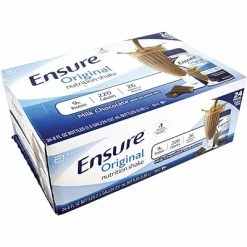 Hot Sale ❤️ Energy & Sports Drinks Ensure Nutrition Shake Original, 8 Fl Oz, 24 Count 🎁