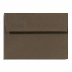 Outlet ✨ LUX A4 Invitation Envelopes (4 1/4 X 6 1/4) 50/Box, Chocolate (LUX-4872-17-50) ⌛