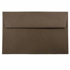 Best reviews of 🛒 JAM Paper® A9 Invitation Envelopes, 5.75 X 8.75, Chocolate Brown Recycled, Bulk 250/Box (32311328H) 🛒