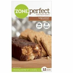 Hot Sale 🌟 Vistar Snack Bars ZonePerfect® Fudge Graham Bars, 1.76 Oz. Bars, 12 Bars/Box 😀