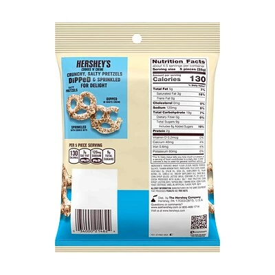 New ๐ Hershey's Dipped Pretzels, Cookies 'n' Crรจme, 4.25 Oz., 4/Pack (21462) ๐ฅฐ - Image 2