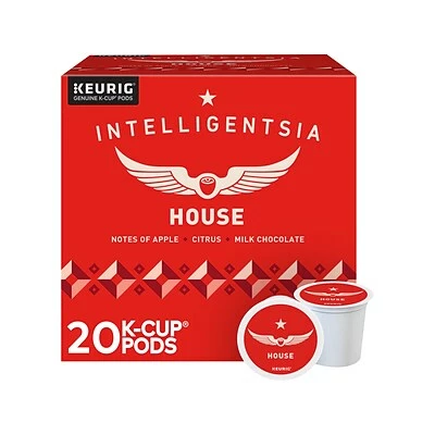 Flash Sale ✨ K-Cups Intelligentsia House Coffee, Keurig K-Cup Pod, Light Roast, 20/Box (5000371868) 🎁 - Image 2