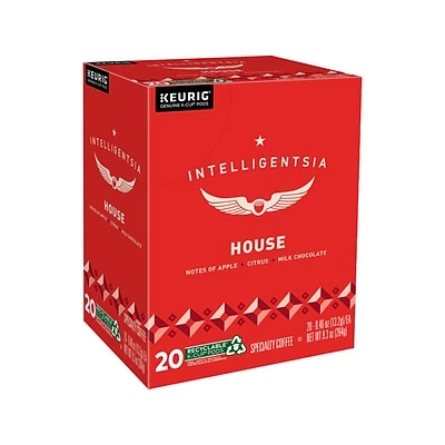 Flash Sale ✨ K-Cups Intelligentsia House Coffee, Keurig K-Cup Pod, Light Roast, 20/Box (5000371868) 🎁 - Image 3