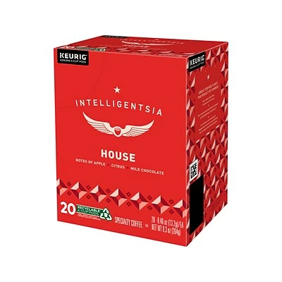 Flash Sale ✨ K-Cups Intelligentsia House Coffee, Keurig K-Cup Pod, Light Roast, 20/Box (5000371868) 🎁 - Image 4