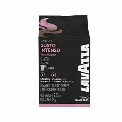 Buy 🎉 Lavazza Gusto Intenso Spices, Caramel Ground Coffee, Dark Roast, 2.25 Oz., 30/Carton (2459) 🧨