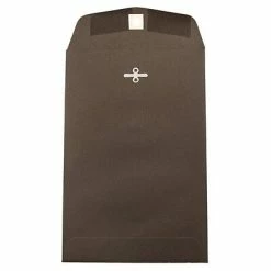 Hot Sale 🧨 JAM Paper® 6 X 9 Open End Catalog Envelopes With Clasp Closure, Chocolate Brown Recycled, 25/Pack (234784F) 🎉