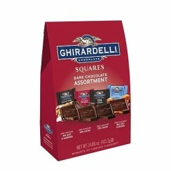 Top 10 👏 Candy & Chocolate Ghirardelli Squares Premium Dark Chocolate Assortment, 14.86 Oz. (62274) 🎁