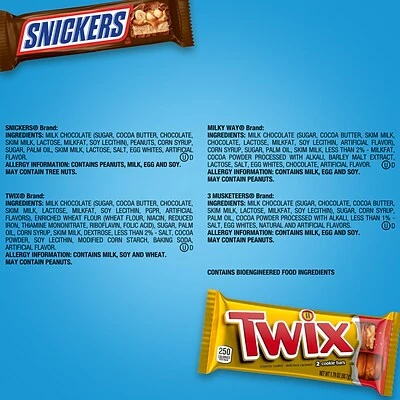 Best reviews of 🤩 Mars 🍬 Candy & Chocolate SNICKERS, TWIX, 3 MUSKETEERS & MILKY WAY Milk Chocolate 🍬 Candy Bars Variety Pack, 30ct Bulk 🍬 Candy Box (220-00085) ✨ - Image 7