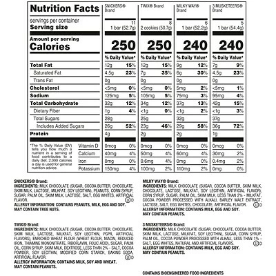 Best reviews of 🤩 Mars 🍬 Candy & Chocolate SNICKERS, TWIX, 3 MUSKETEERS & MILKY WAY Milk Chocolate 🍬 Candy Bars Variety Pack, 30ct Bulk 🍬 Candy Box (220-00085) ✨ - Image 9