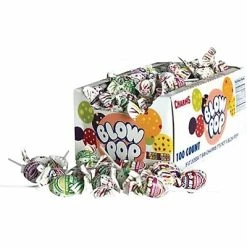Outlet 😀 Candy & Chocolate Charms Blow Pop Lollipops, Variety, 65 Oz., 100/Box (3869) 😉