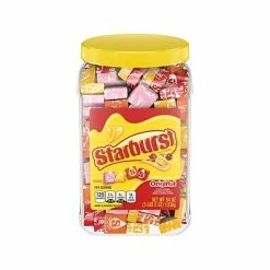 Promo 🔥 Candy & Chocolate Starburst Original Chewy & Gummy, Cherry/Orange/Strawberry/Lemon, 54 Oz. (02259) ⭐