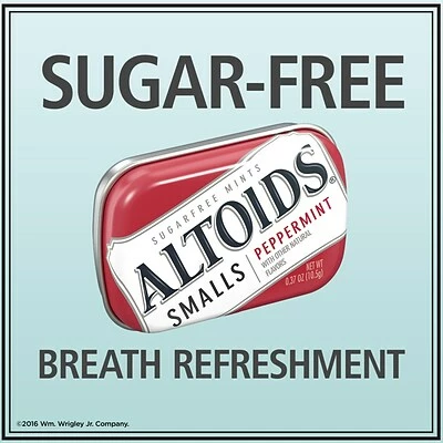 Flash Sale ๐ Gum & Mints Altoids Smalls Sugar Free Peppermint Mints, 3.33 Oz., 9/Pack (209-00486) ๐ - Image 3