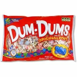 Deals 💯 Dum Dums 🍬 Candy & Chocolate Dum-Dums Lollipops, Assorted, 51 Oz., 300/Pack (20060) 🔥