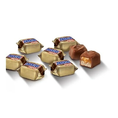 Best Pirce ๐ Candy & Chocolate Snickers Minis Size Chocolate ๐ฌ Candy Bars 4.4 Oz Bag, Pack Of 12 (MMM01502) ๐ฏ - Image 2