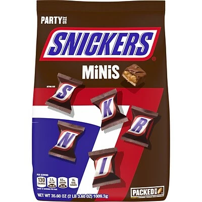Best Pirce ๐ Candy & Chocolate SNICKERS Minis Size Chocolate ๐ฌ Candy Bars 35.6 Oz. Bag โ๏ธ