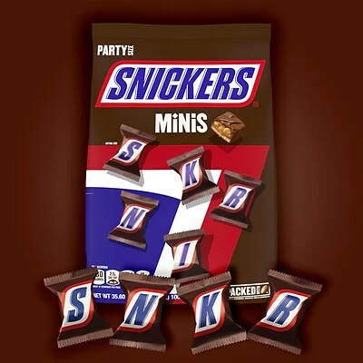 Best Pirce ๐ Candy & Chocolate SNICKERS Minis Size Chocolate ๐ฌ Candy Bars 35.6 Oz. Bag โ๏ธ - Image 2