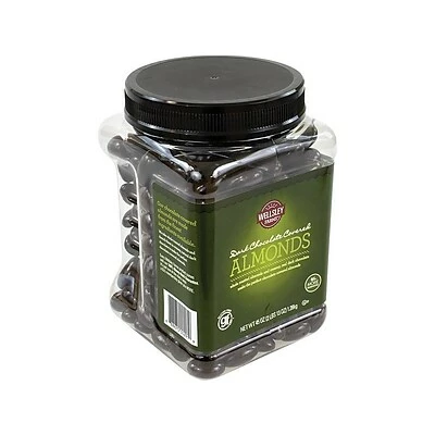 Coupon โญ Brookside ๐ฌ Candy & Chocolate Wellsley Farms Nuts, Dark Chocolate Almonds, 45 Oz. (209-00312) ๐