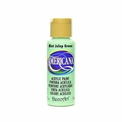 Outlet ⭐ Paint, Brushes & Accessories Decoart Americana Acrylic Paints Mint Julep 2 Oz. [Pack Of 8] (8PK-DA45-3) 👍