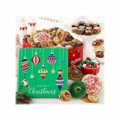 Top 10 🥰 Edible Gifts Mrs. Fields Merry ❄ Christmas Large Combo Tin (20WCTIN032) 😀