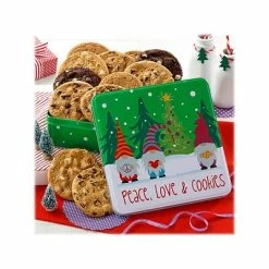 Outlet ✔️ Edible Gifts Mrs. Fields Peace, Love, & Cookies Sampler, Assorted Flavors (21WCTIN121) 🛒