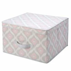 New ✔️ Closet Storage Organizers The Macbeth Collection Closet Candie Storage Box, Jumbo, Ikat (M-77802-CC) 🥰