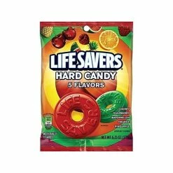 Budget 🌟 LifeSavers Gum & Mints Life Savers 5 Flavors Hard 🍬 Candy & Lollipops, Variety, 6.25 Oz. (NFG885011) ❤️