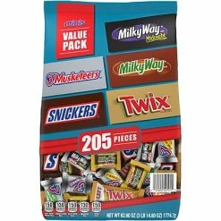 Cheap 🧨 Candy & Chocolate MARS Chocolate Favorites Minis Size 🍬 Candy Bars Assorted Variety Mix Bag, 62.6 Oz, 205 Pieces (220-00016) 😀
