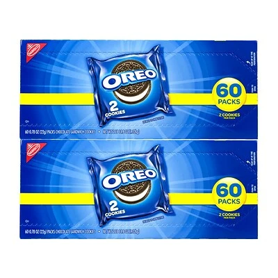 Cheapest ⭐ Oreo Chocolate Sandwich Cookies, 2 Pack, 120/Pack (304-00072) ⭐ - Image 2