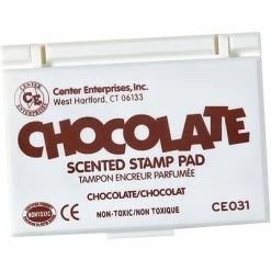 Deals 🌟 Center Enterprises Scented Stamp Pad/Refill; Chocolate/Brown 🧨